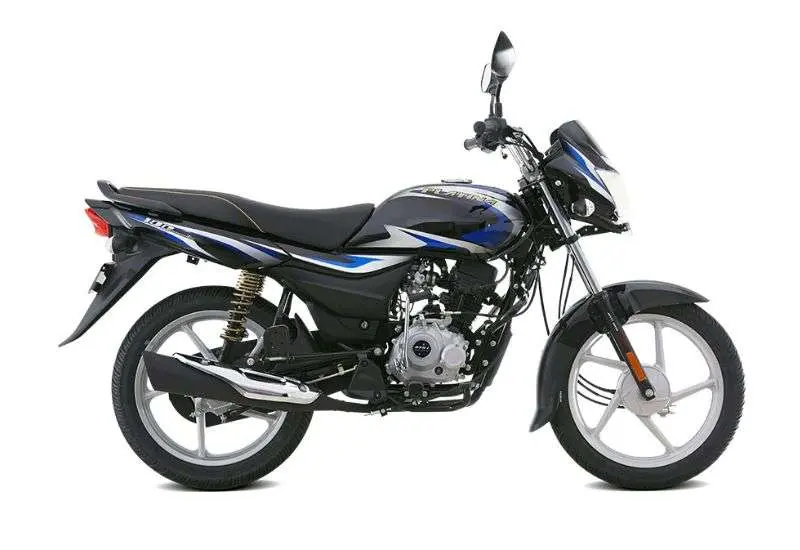 bajaj platina 100 es blue
