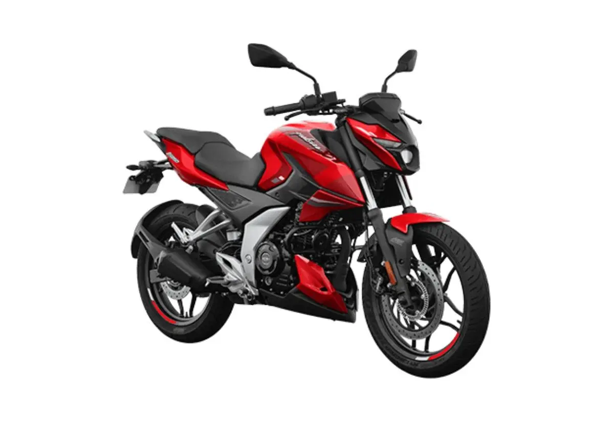 bajaj pulsar n250 racing red