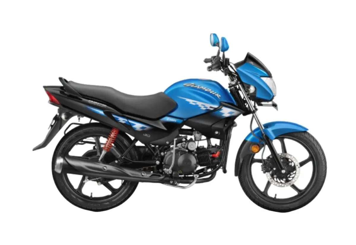 hero glamour techno blue metallic
