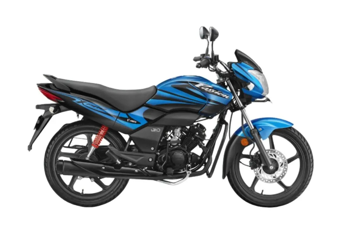 hero passion xpro techno blue metallic