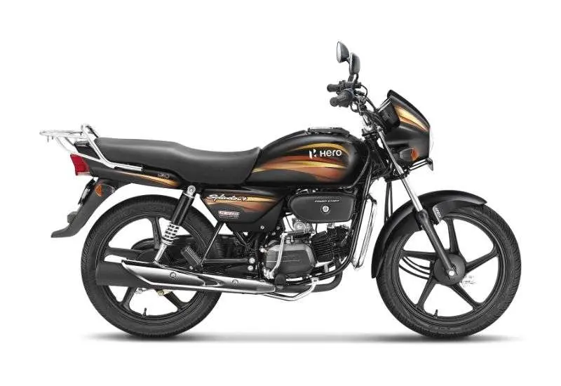 hero splendor plus black gold