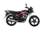 honda shine 100 red 2