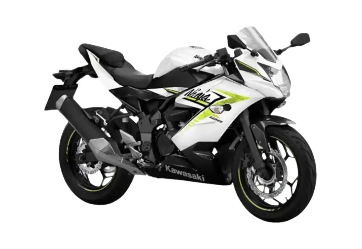 kawasaki ninja 125 white