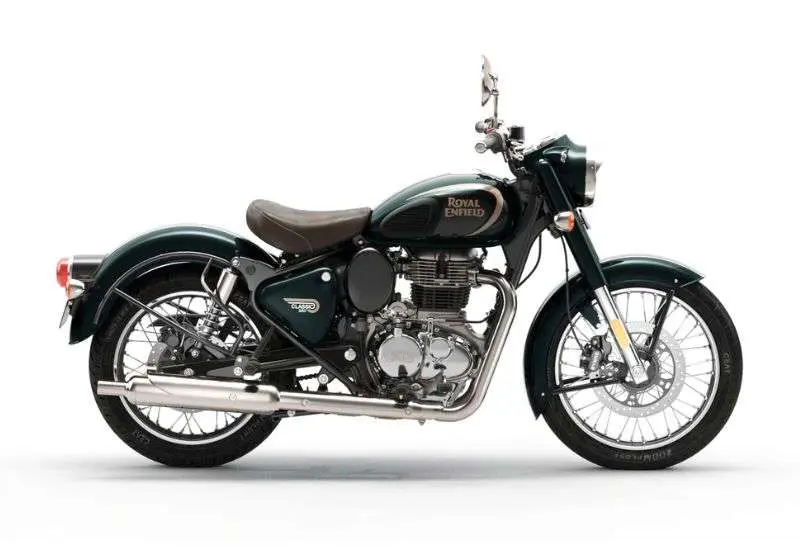 royal enfield halcyon green