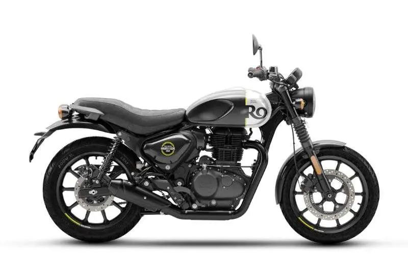 royal enfield hunter 350 rebel black
