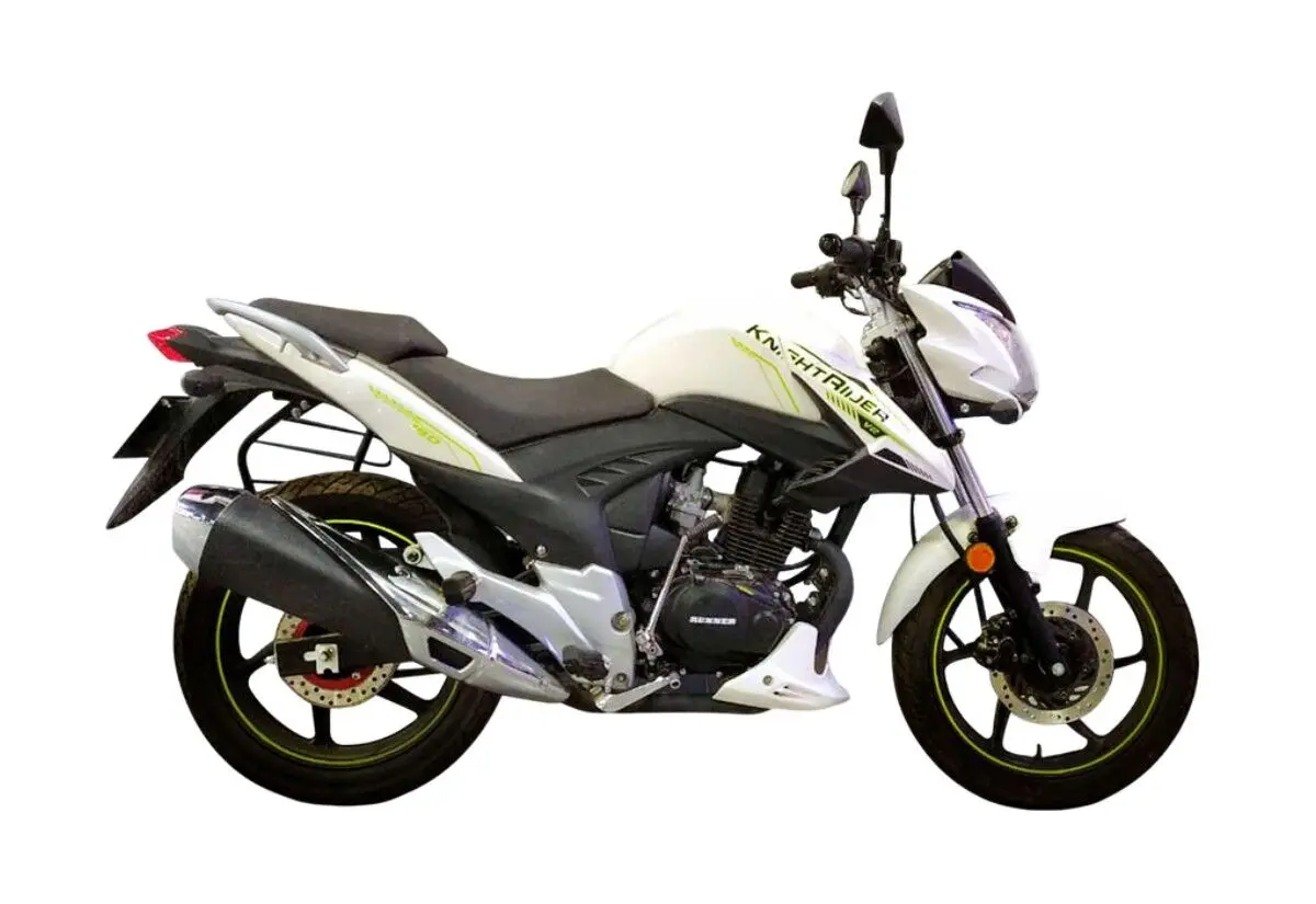 runner knight rider v2 white 2