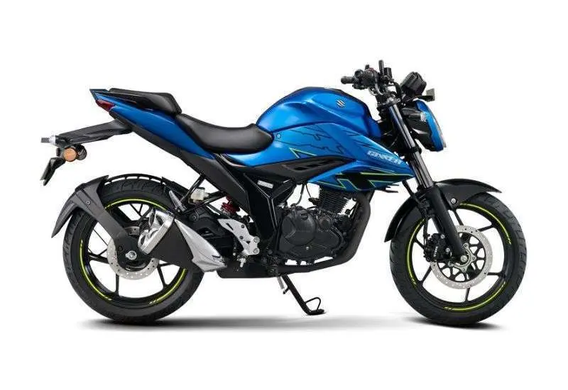 suzuki gixxer blue