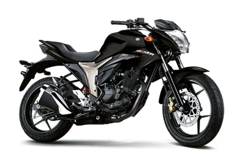 suzuki gixxer monotone black