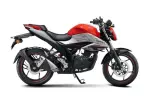suzuki gixxer orange silver