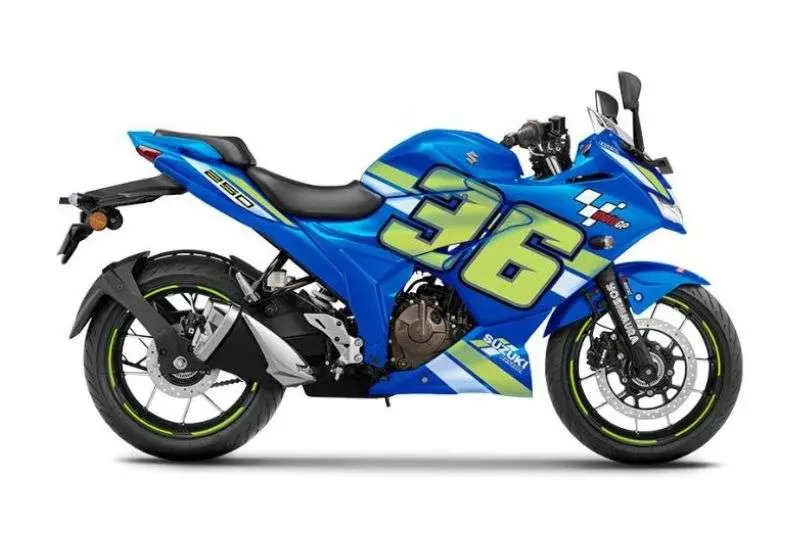 suzuki gixxer sf 250 blue