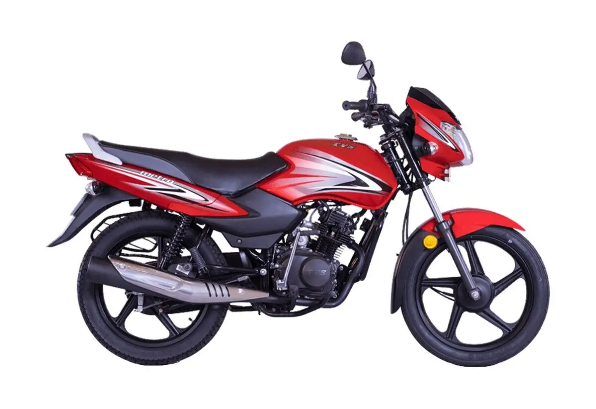 tvs metro 100cc red