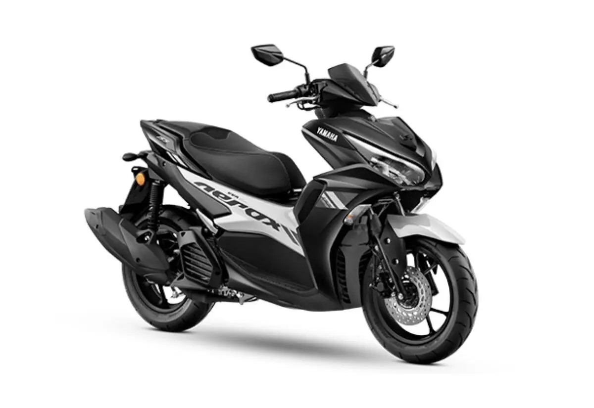 yamaha aerox 155 abs metallic black