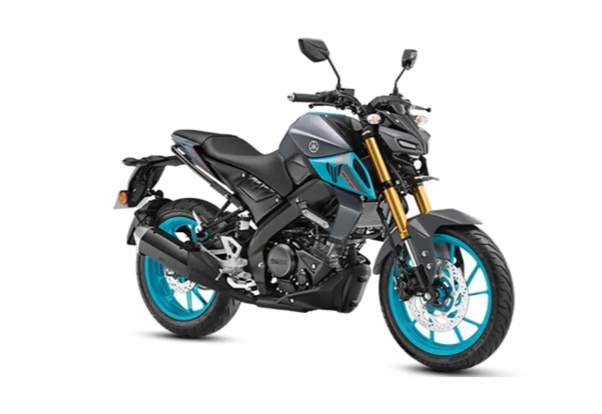 yamaha mt15 v2 cyan storm
